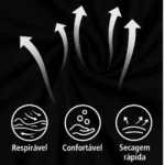 Camisa Térmica Proteção Uv 50+ Segunda Pele