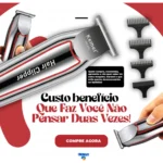 Maquina Acabamento Cortar Cabelo Barba E Pelos Kemei