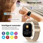 Rélogio inteligente LIGE masculino e feminino à prova d ‘água masculina Smartwatch Women relógio