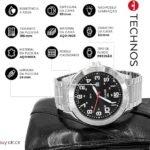 Relógio Technos Masculino Militar Prata – 2115NAO/1P