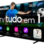 Smart TV 75″ Samsung Ultra 4K QLED QN75Q7FAAGXZD Tizen Q4 AI 3 HDMI