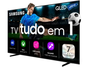 Smart TV 75″ Samsung Ultra 4K QLED QN75Q7FAAGXZD Tizen Q4 AI 3 HDMI