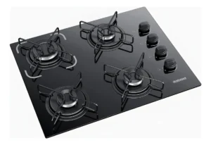 Cooktop Itatiaia Essencial 4 Bocas cor Preto
