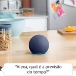Echo Dot (Geração mais recente) | Smart speaker com Alexa, som vibrante e potente, Wi-Fi e Bluetooth | Cor Preta
