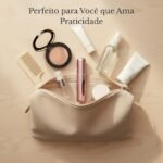 Kit 3 Unidades Mini Frasco Portátil de Perfume Recarregável com Borrifador Spray Leve na Bolsa Estojo de Maquiagem Super Prático para Viagens 5ml – Frasco Premium