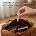 Kit 3 Unidades Mini Frasco Portátil de Perfume Recarregável com Borrifador Spray Leve na Bolsa Estojo de Maquiagem Super Prático para Viagens 5ml – Frasco Premium