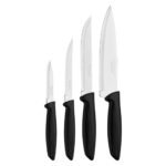 Tramontina JOGO FACAS INOX 4PC PLENUS PRE, Preto