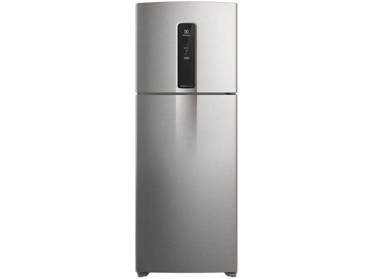 Geladeira/Refrigerador Electrolux Frost Free Inverter 480L Bivolt Duplex Inox