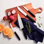 Tramontina JOGO FACAS INOX 4PC PLENUS PRE, Preto