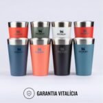 Stanley – Copo de cerveja isolado, copo empilhável Stay Chill de 473 ml, para bebidas quentes ou frias