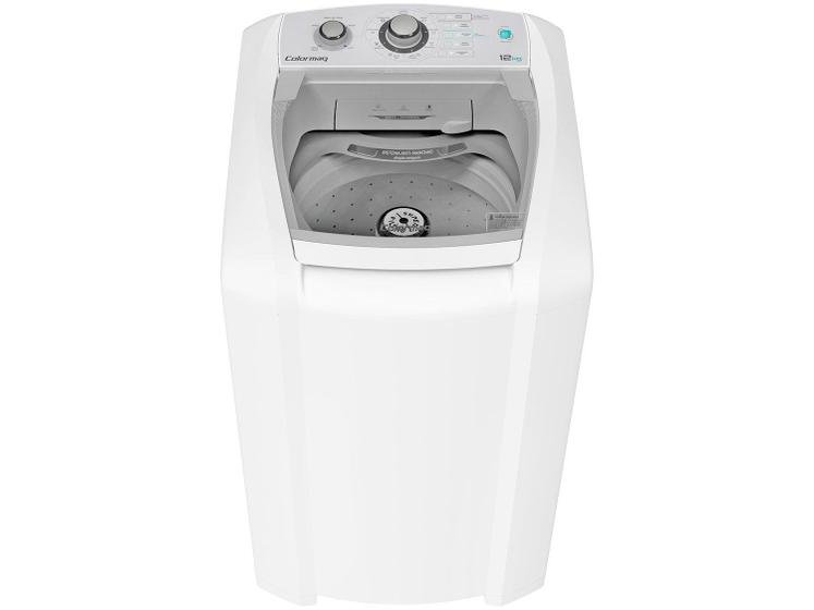 Máquina de Lavar Roupas 12 Kg Colormaq LCA – Sistema Antimanchas, Filtro Duplo de Fiapos, Branca