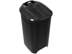Tanquinho/Máquina de Lavar Roupas Semi-automática 10kg Newmaq, Preto