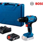 Parafusadeira E Furadeira De Impacto A Bateria 18v Bosch Gsb 183-li Maleta Com Kit Brocas E Bits Profissional 103 Peças