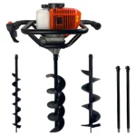 Perfurador Solo Trado Gasolina com 3 Brocas Extensão 1,20m Carbon