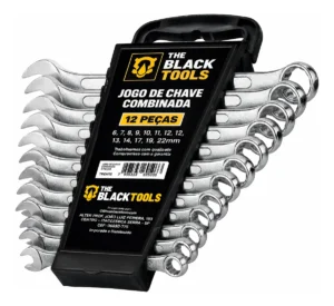 Kit Jogo De Chave Combinada 6 A 22 Mm 12 Peças