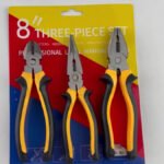Kit Jogo 3 Alicates Universal Bico Corte Diagonal Utilidades Variadas Profissional Para Casa E Obra Elétrica Mecânica Montagem Reparo Ferramenta Resistente Durável