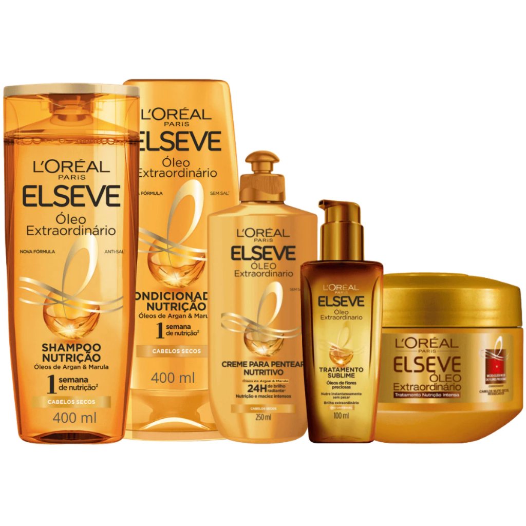 Kit Loreal Elseve Óleo Extraordinário
