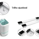 Base Com Rodinhas Para Geladeira Fogão Maquina De Lavar Sofá