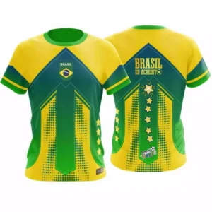 Camisa do Brasil Seleção Brasileira Camiseta Futebol Torcedor